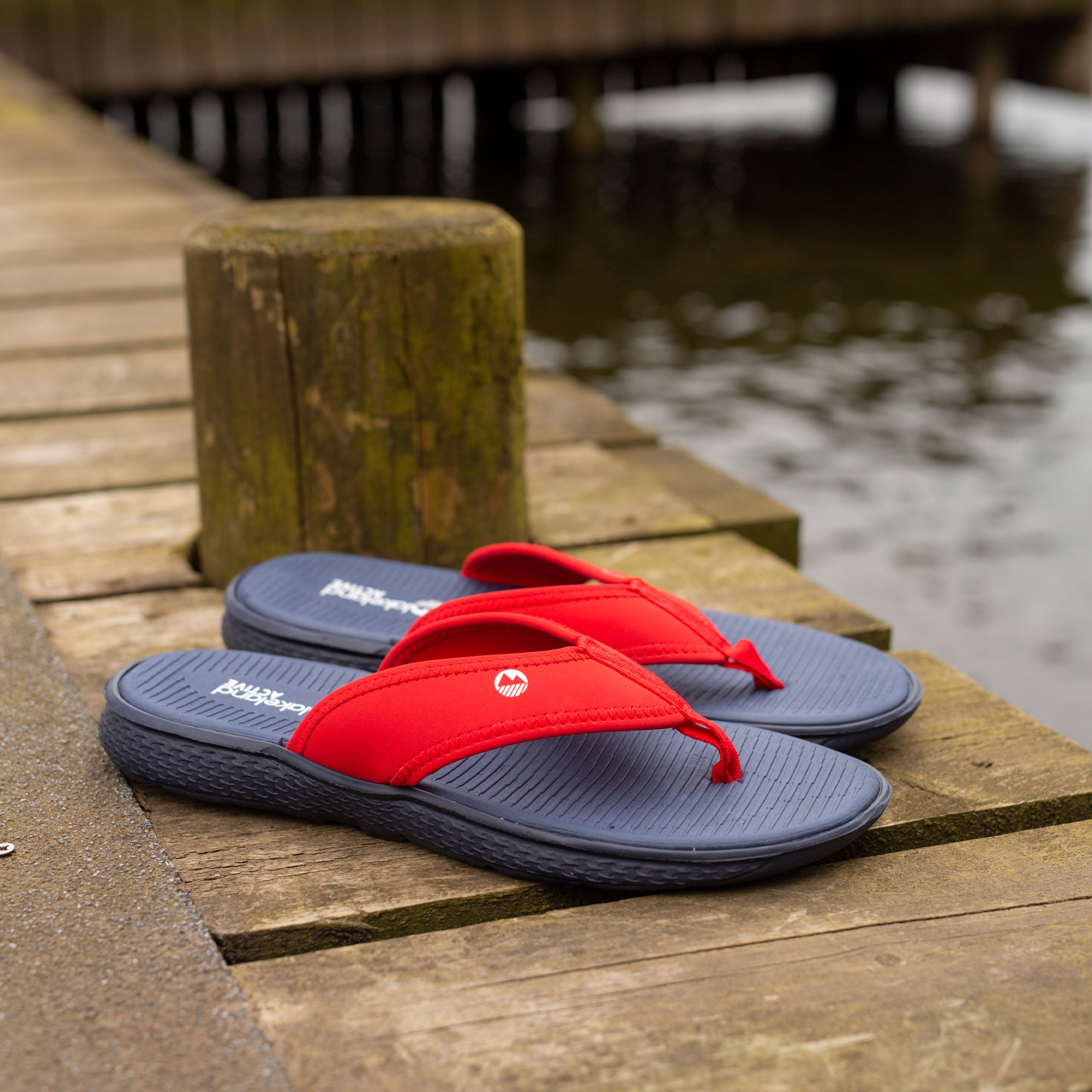Men's Flimby Neoprene Flip Flops - Comfortable Waterproof Sandals for Beach, Pool & Outdoor Activities