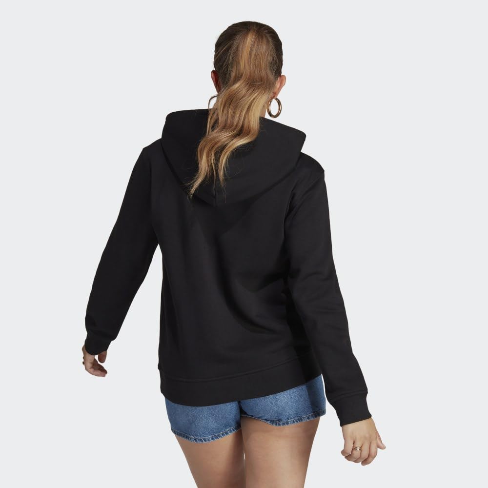 adidas Originals Women's Adicolor Essentials Fleece Hoodie - Soft Comfortable Pullover Sweatshirt for Casual Wear, Gym & Street Style Fashion