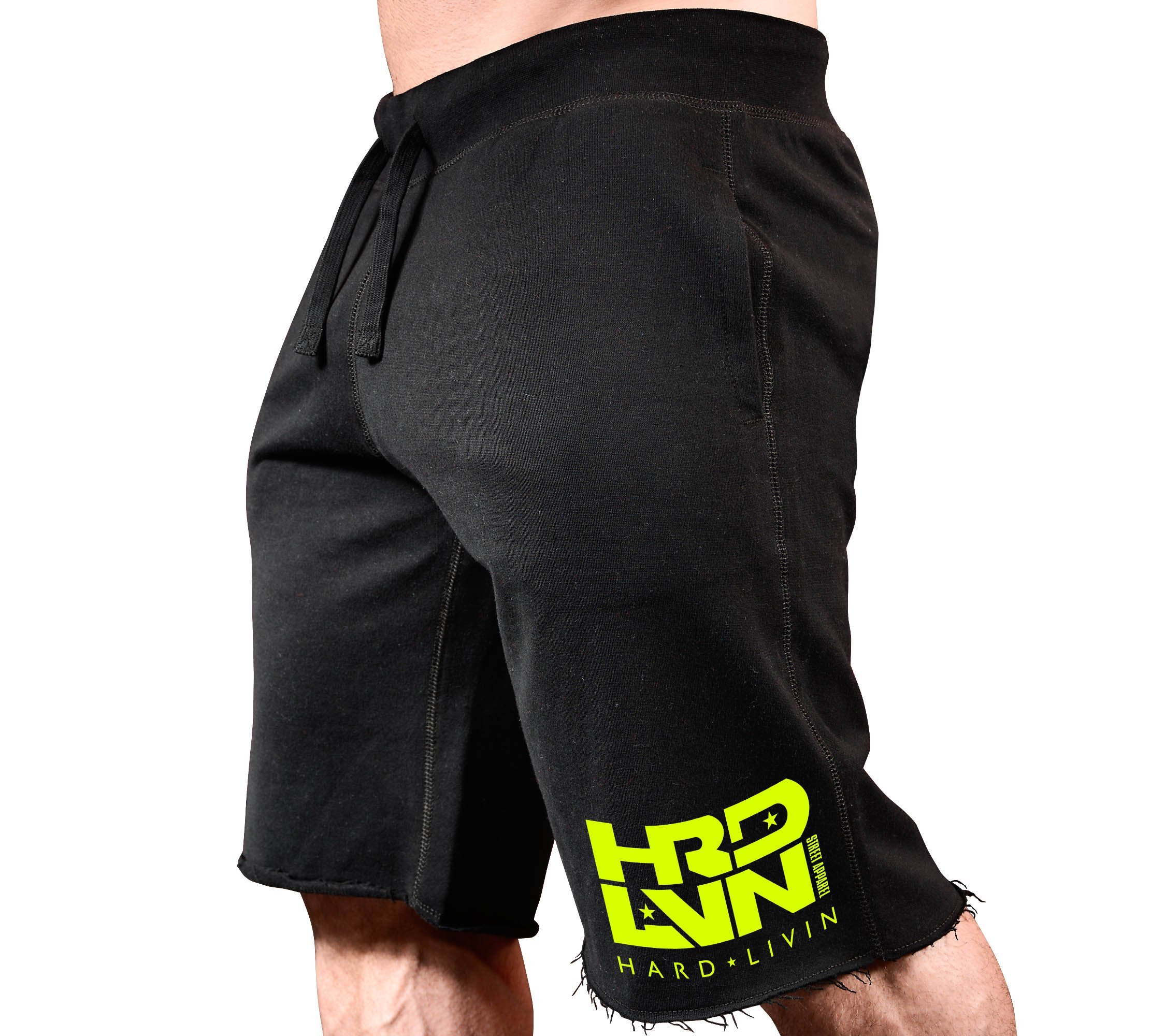 Monsta Clothing Co. Men's Gym Shorts - Workout & Training Sweat Shorts with Comfort Fit for Running, Basketball & Fitness | HRD-LVN Collection
