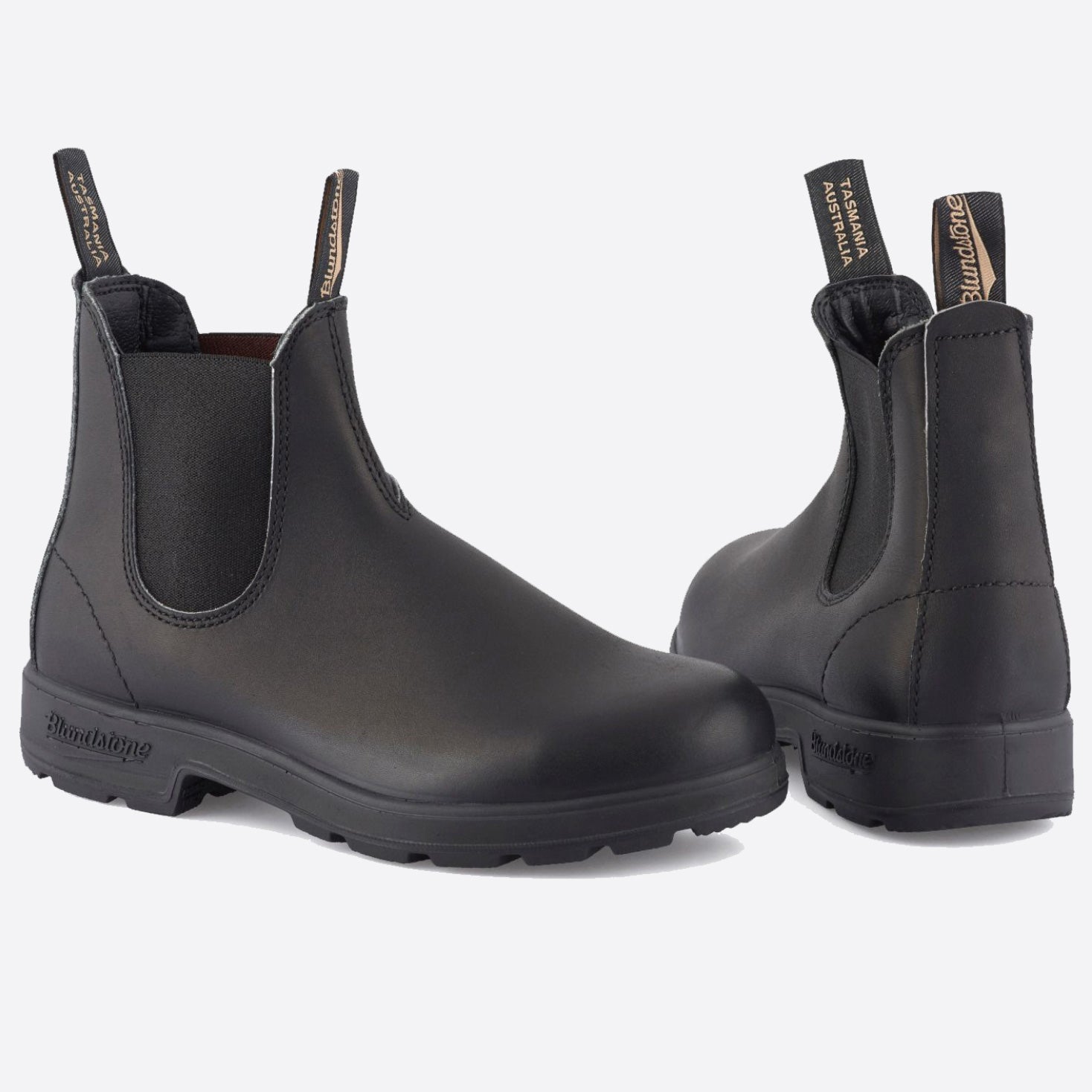Blundstone 510 Black Chelsea Boots for Men & Women - Waterproof Leather Ankle Boots for Work, Hiking & Everyday Wear