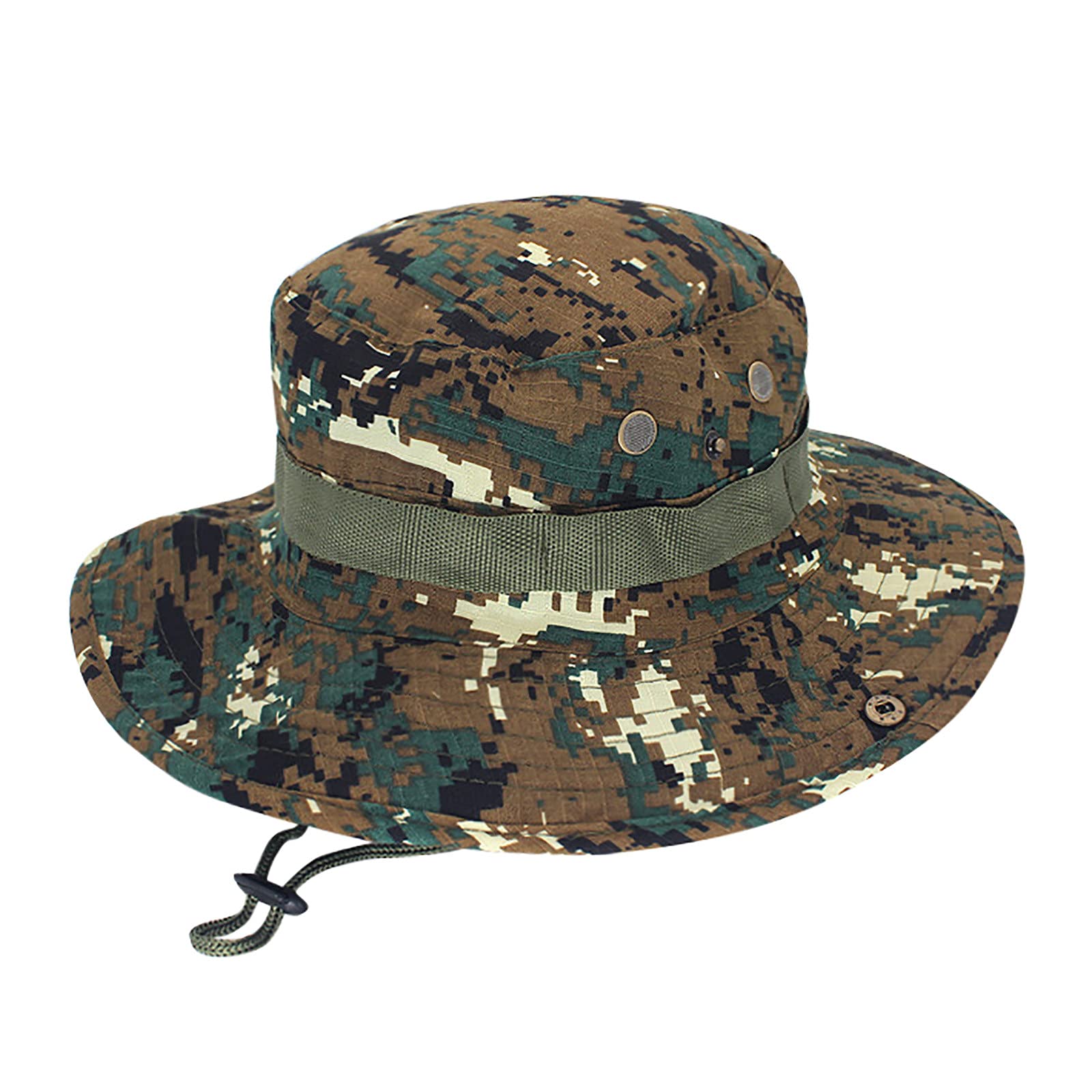Foldable Floppy Sun Hat for Men - Wide Brim UV Protection Driving Hat - Perfect for Beach, Golf, Fishing & Outdoor Activities