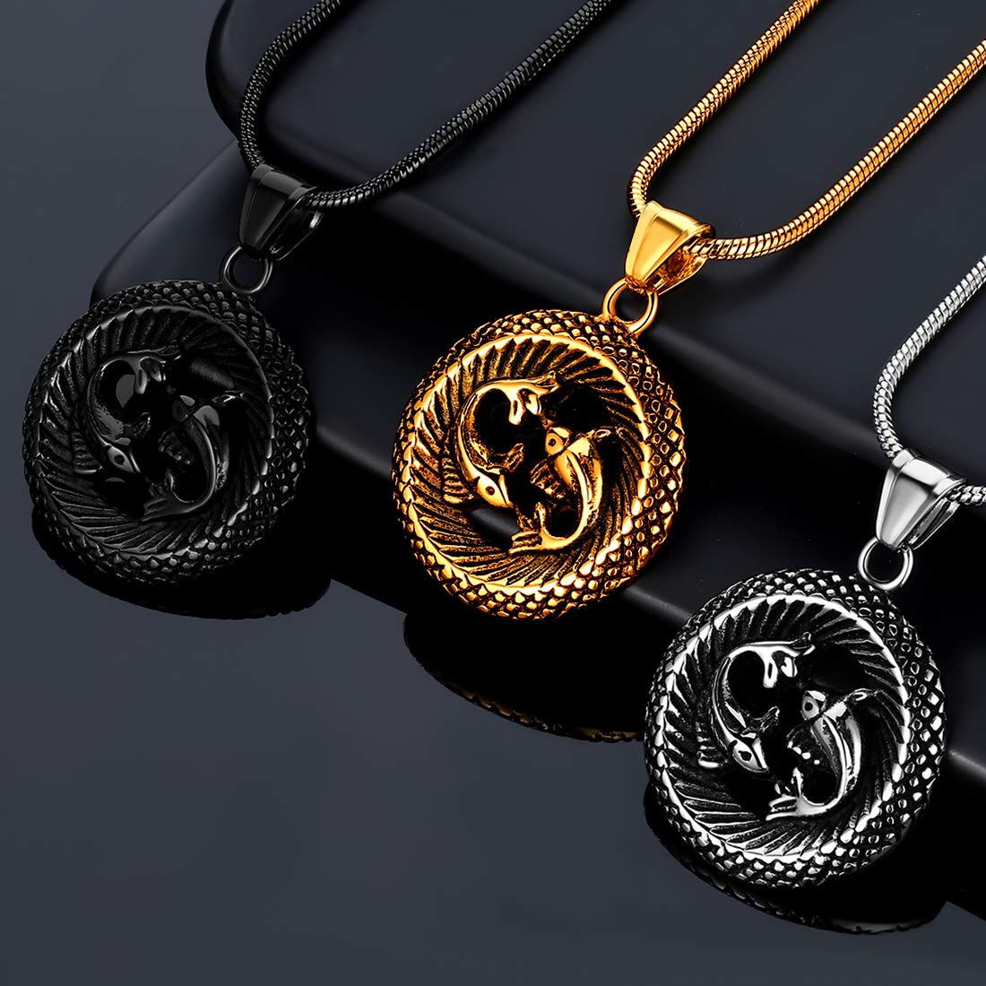 12 Zodiac Necklace - 316L Stainless Steel Constellation Pendant for Men & Women | Birthday & Astrology Gift