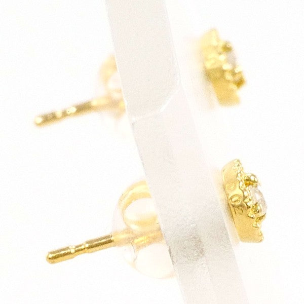 18K Yellow Gold Diamond Stud Earrings for Women - Elegant & Timeless Jewelry Gift for Her - Perfect for Weddings, Anniversaries & Special Occasions