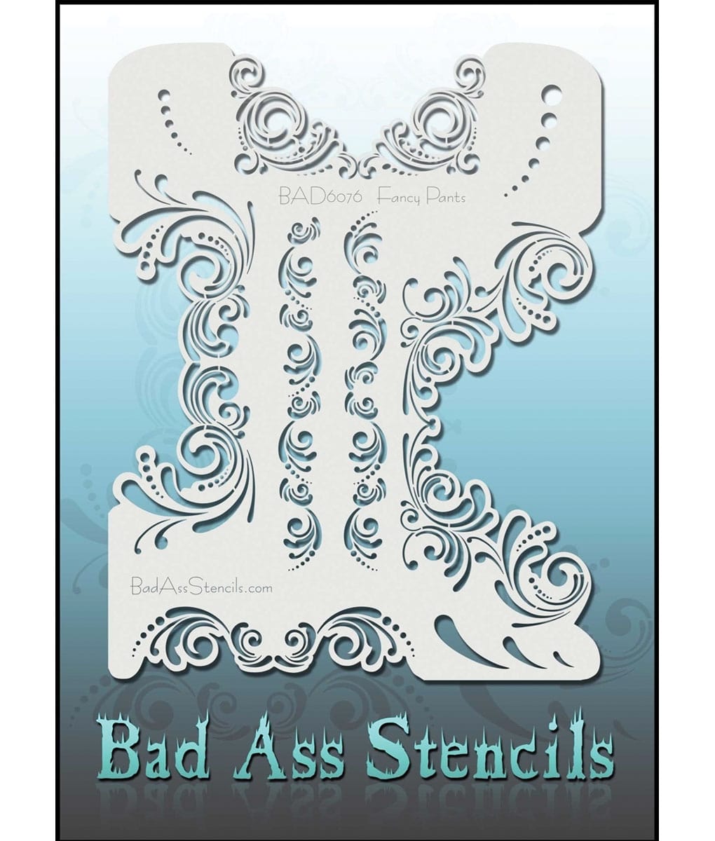 Bad Ass Stencils™ - Premium Reusable DIY Craft Stencils for Home Decor, Wood Signs & Wall Art | Perfect for Painting, Scrapbooking & DIY Projects