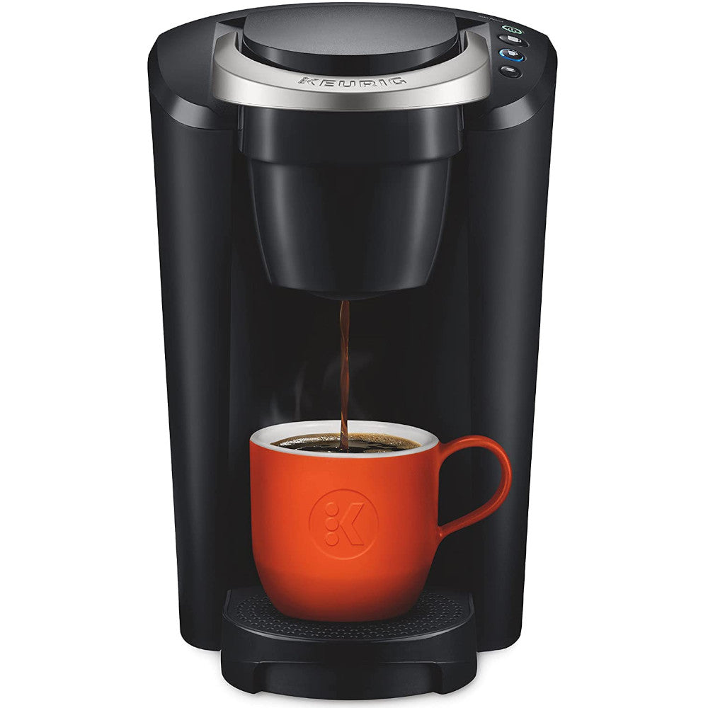 Keurig K Compact Single Serve K-Cup Pod Coffee Maker - Fast Brewing, 6-12 oz Cup Sizes - Perfect for Home, Office & Dorm Use