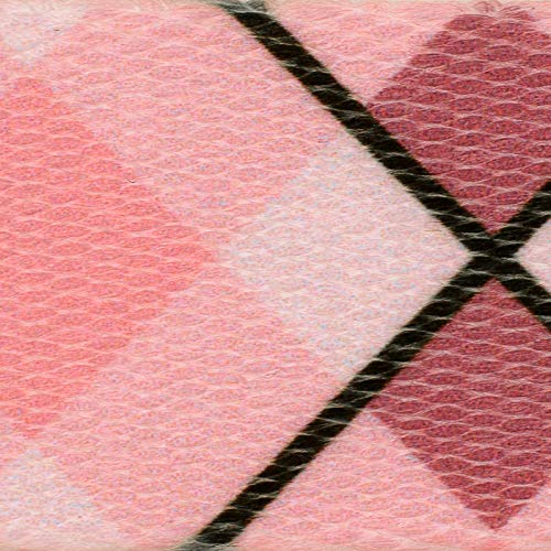 Pink and Brown Argyle