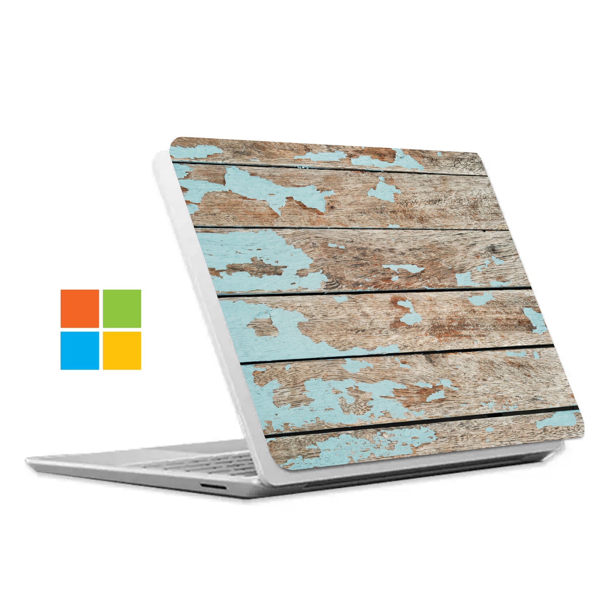 Premium Wood Surface Laptop Case - Slim Protective Cover for Microsoft Surface Laptop (1-5) | Durable & Stylish Wooden Shell for Work, Travel & Home Office Use