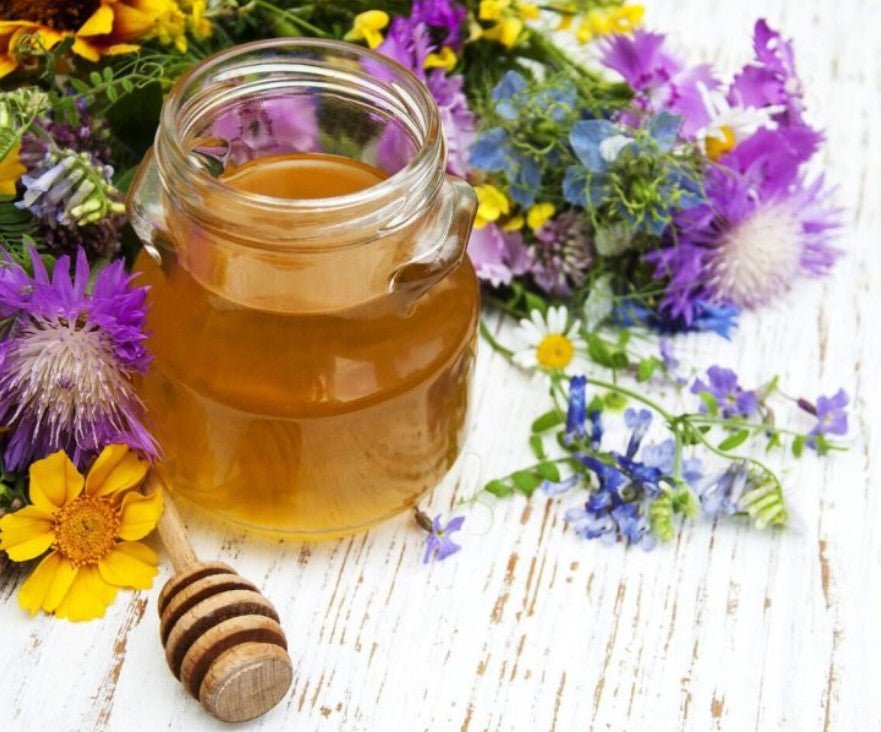 Pure Turkish Flower Honey | Suzme Cicek Bali Raw & Natural | 460g Jar | Perfect for Tea, Baking & Healthy Breakfast