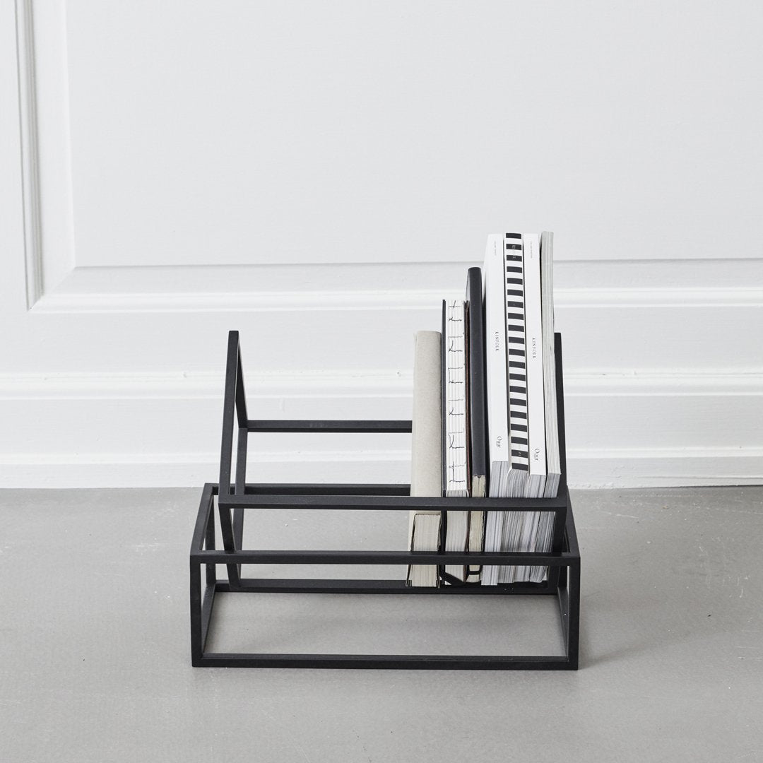Kristina Dam Studio Book Keeper - Modern Wooden Bookend for Home & Office Decor - Perfect for Bookshelves, Desks, and Gift Giving