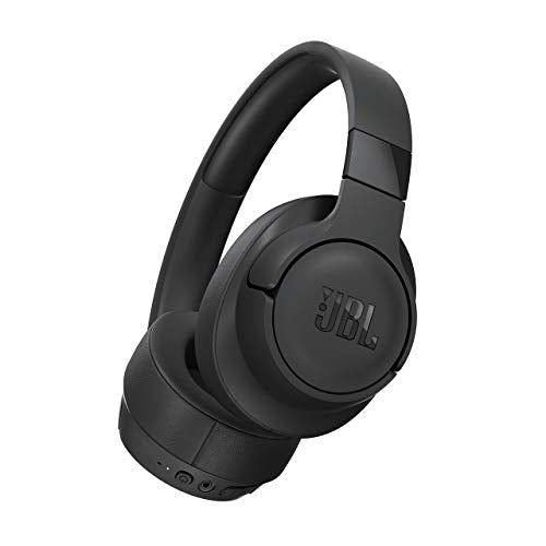 JBL TUNE 700BT Wireless Over-Ear Headphones with Bluetooth - Black | Noise Cancelling, 30-Hour Battery, Built-in Mic | Perfect for Travel, Work & Gym