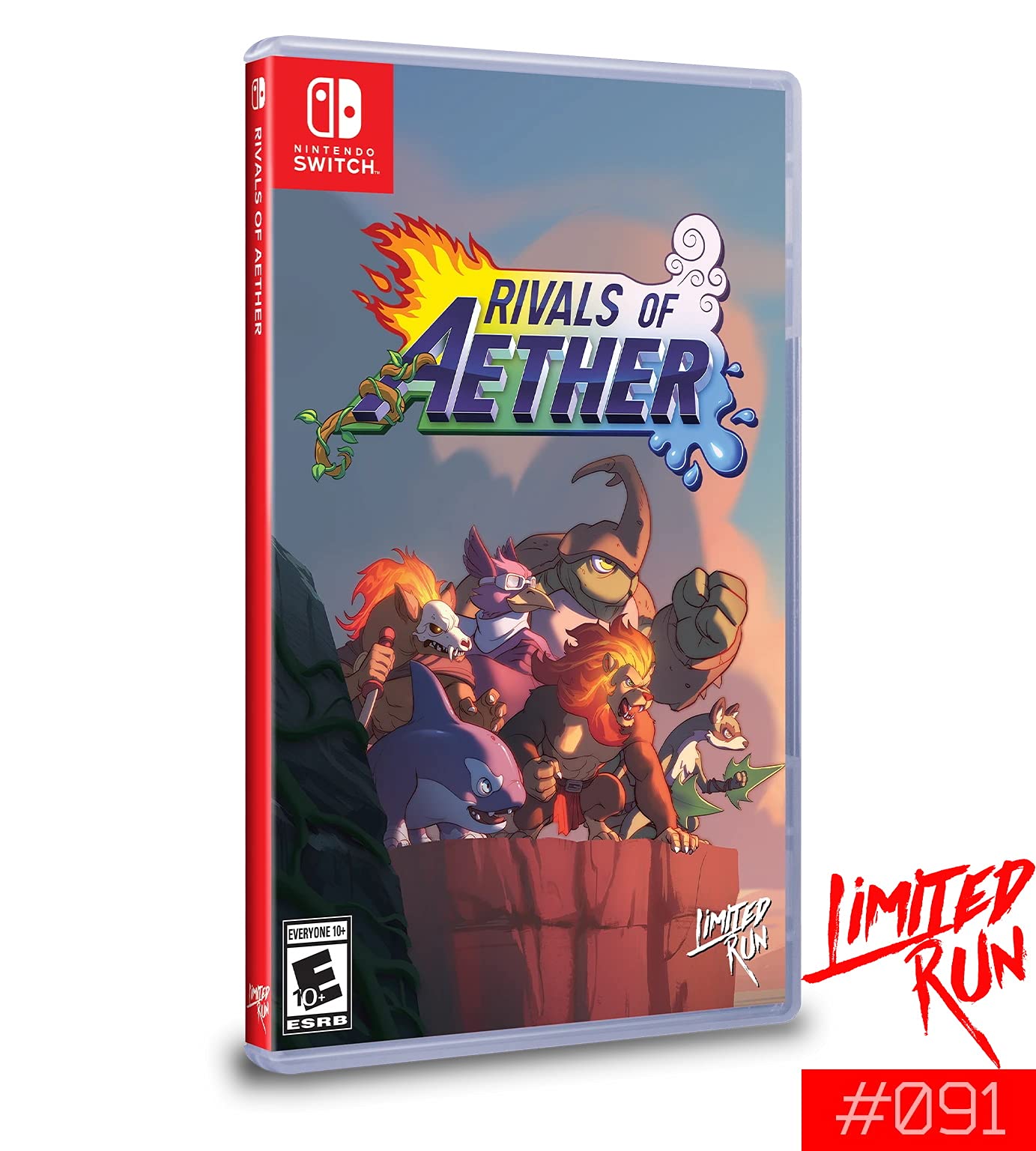 Rivals of Aether - Limited Run #91 Edition for Nintendo Switch | Competitive Fighting Game for Multiplayer Battles & Esports Tournaments
