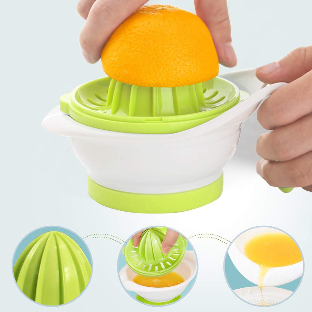 Matyz Versatile Baby Food Maker Set - BPA-Free Toddler Food Processor with Mash Bowl, Hand Masher, Citrus Juicer & Grater - Homemade Baby Food Maker for Fruits & Vegetables - Perfect for Purees, Juicing & Meal Prep (Matyz Green)