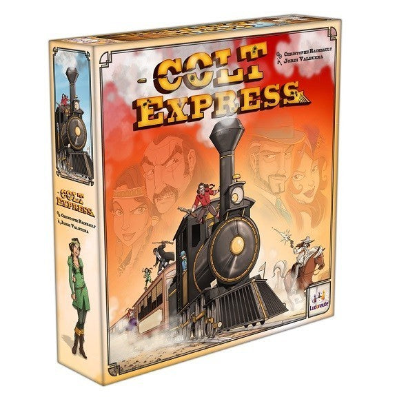 Colt Express Board Game - Wild West Train Adventure Strategy Game for Adults & Families | Perfect for Game Nights, Parties & Family Gatherings