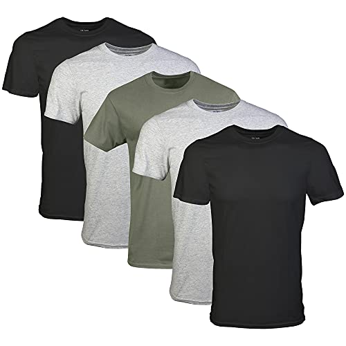 Black/Sport Grey/Military Green (5-pack)