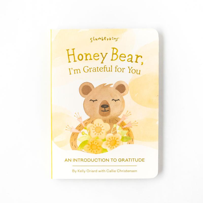 Grateful for You Honey Bear Board Book - Sweet Baby Shower Gift & Bedtime Story for Toddlers