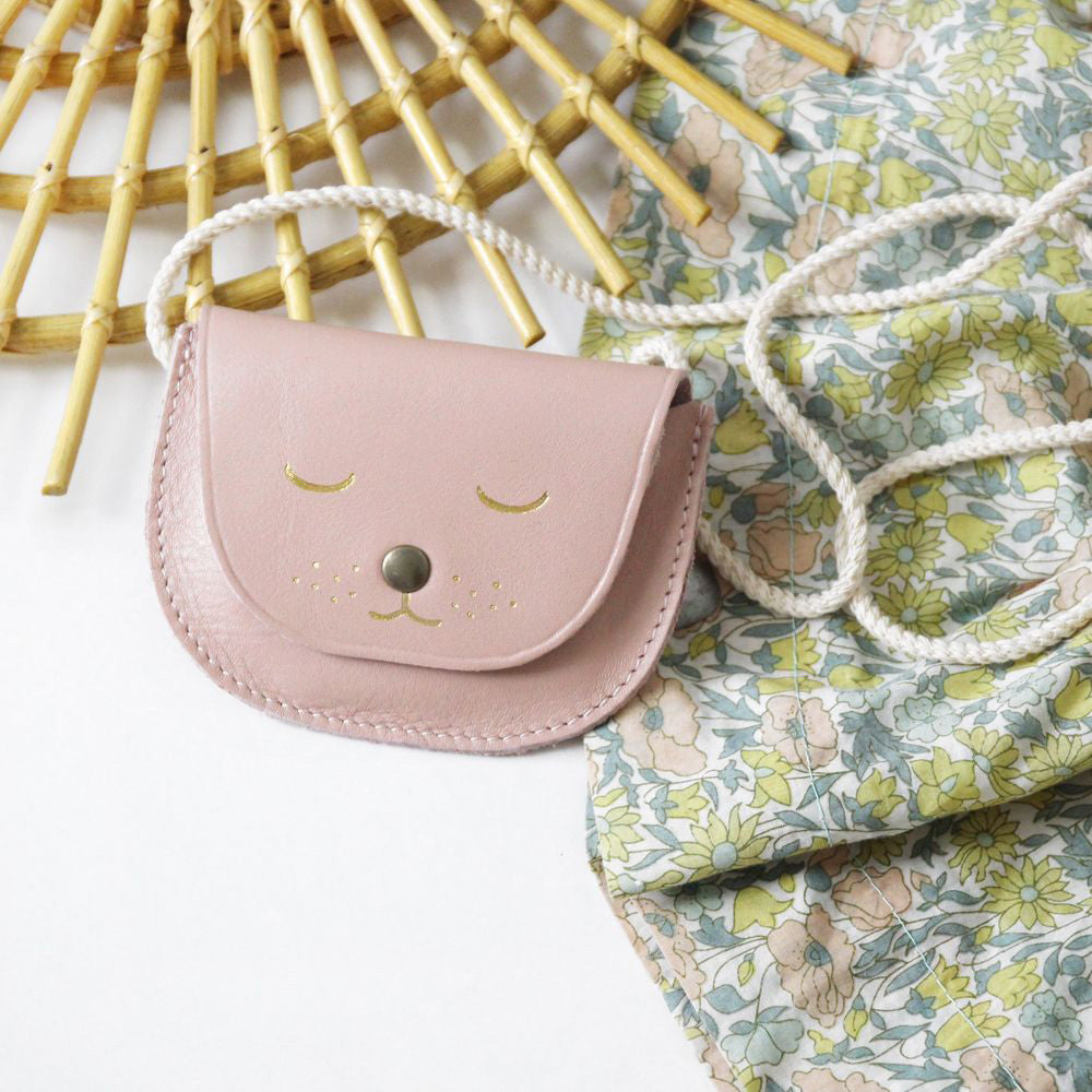 Barnabe Loves Coffee Cat Purse Sugar - Cute Cat-Themed Crossbody Bag for Women, Perfect for Coffee Dates & Casual Outings