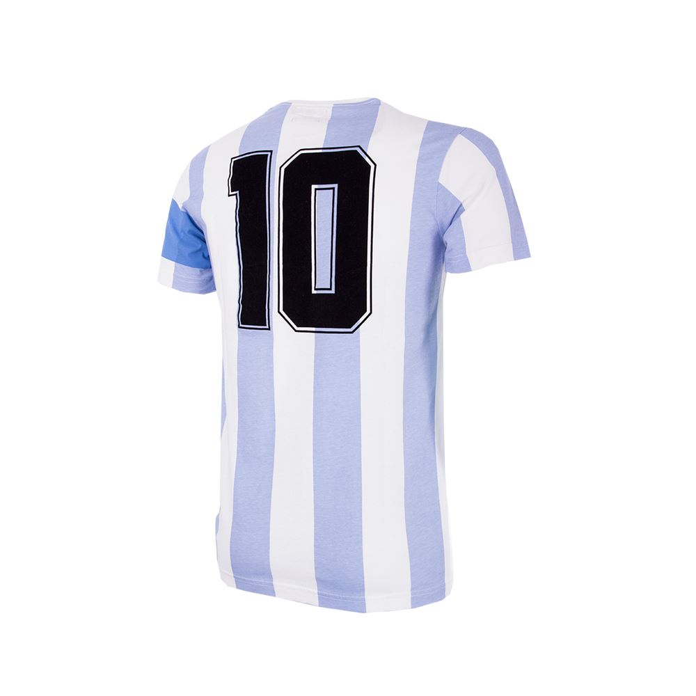 Argentina National Team COPA Football Capitano T-Shirt - Official Fan Jersey for Soccer Matches & Casual Wear