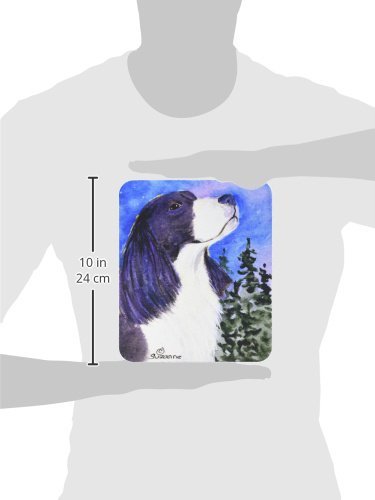 English Springer Spaniel Mouse Pad - Large Washable Non-Slip Desk Mat for Home Office, Gaming & Computer Work | Heat-Resistant Hot Pad & Trivet for Kitchen Use | Dog Lover Gift Idea
