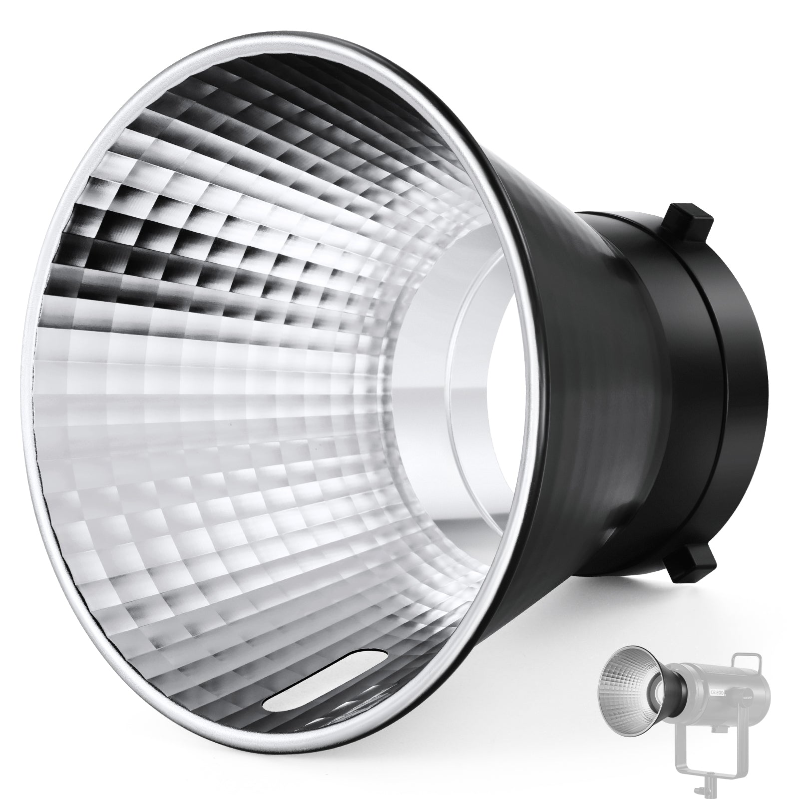NEEWER RF1/RF2 7-Inch/18cm Fish Scale Pattern Photography Reflector & Diffuser - Perfect for Studio Lighting, Portrait Photography, and Video Production