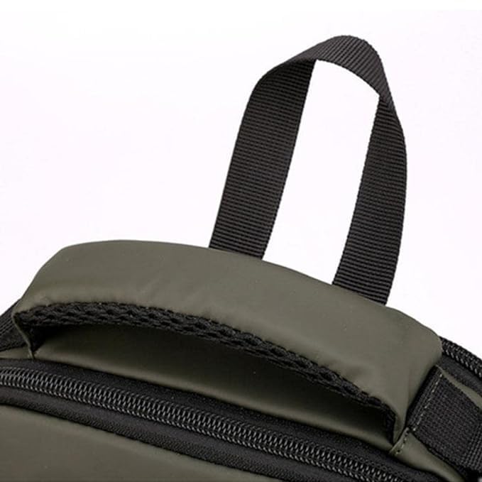 Waterproof Sling Backpack with USB Charging Port for Men & Women - Lightweight Crossbody Bag for Travel, Hiking, Gym, Jogging & Daily Use | Perfect for Outdoor Activities, Commuting & Work