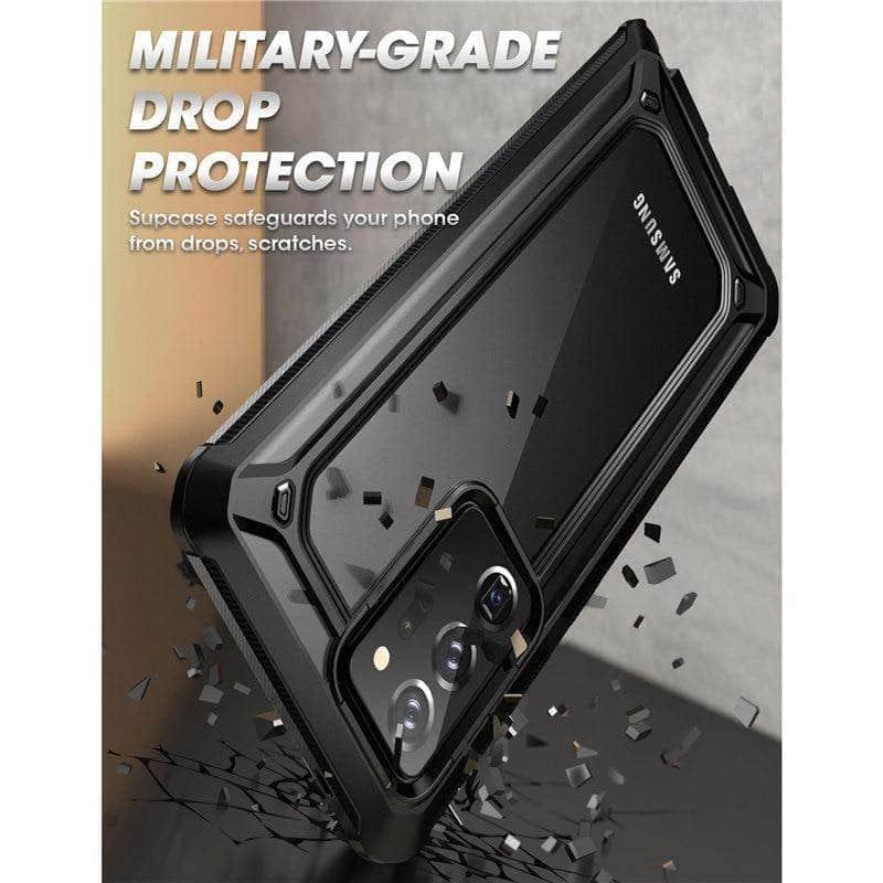 Samsung Galaxy Note 20 Ultra Case - SUPCASE UB EXO Hybrid Clear Protective Bumper Cover with Shock Absorption | Perfect for Work, Travel & Outdoor Activities