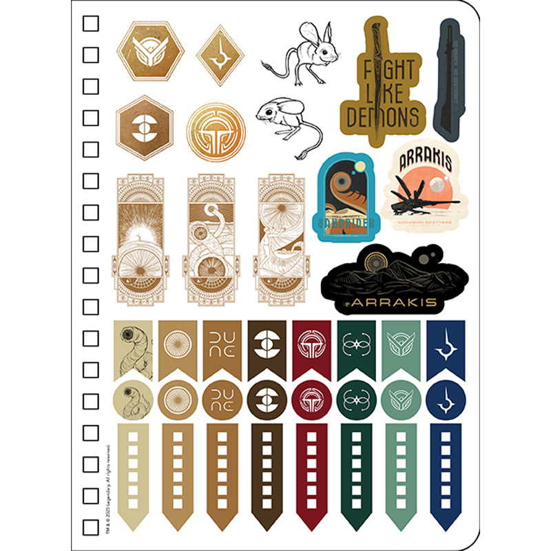 2026 Dune 13-Month Weekly Planner Calendar | Organizer with Inspirational Quotes | Perfect for Students, Professionals & Goal Tracking