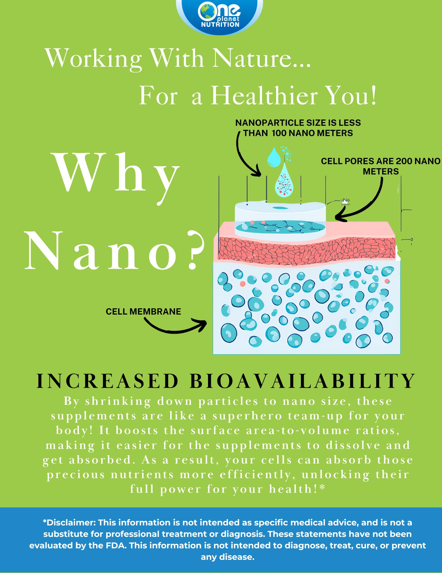 Nano Ginkgo Biloba Powder 8 oz (227 Servings) - Premium Ginkgo Biloba Extract for Enhanced Absorption | Supports Cognitive Function & Blood Circulation | Non-GMO, Vegan, Gluten Free Supplement | Perfect for Memory Boost & Focus Enhancement