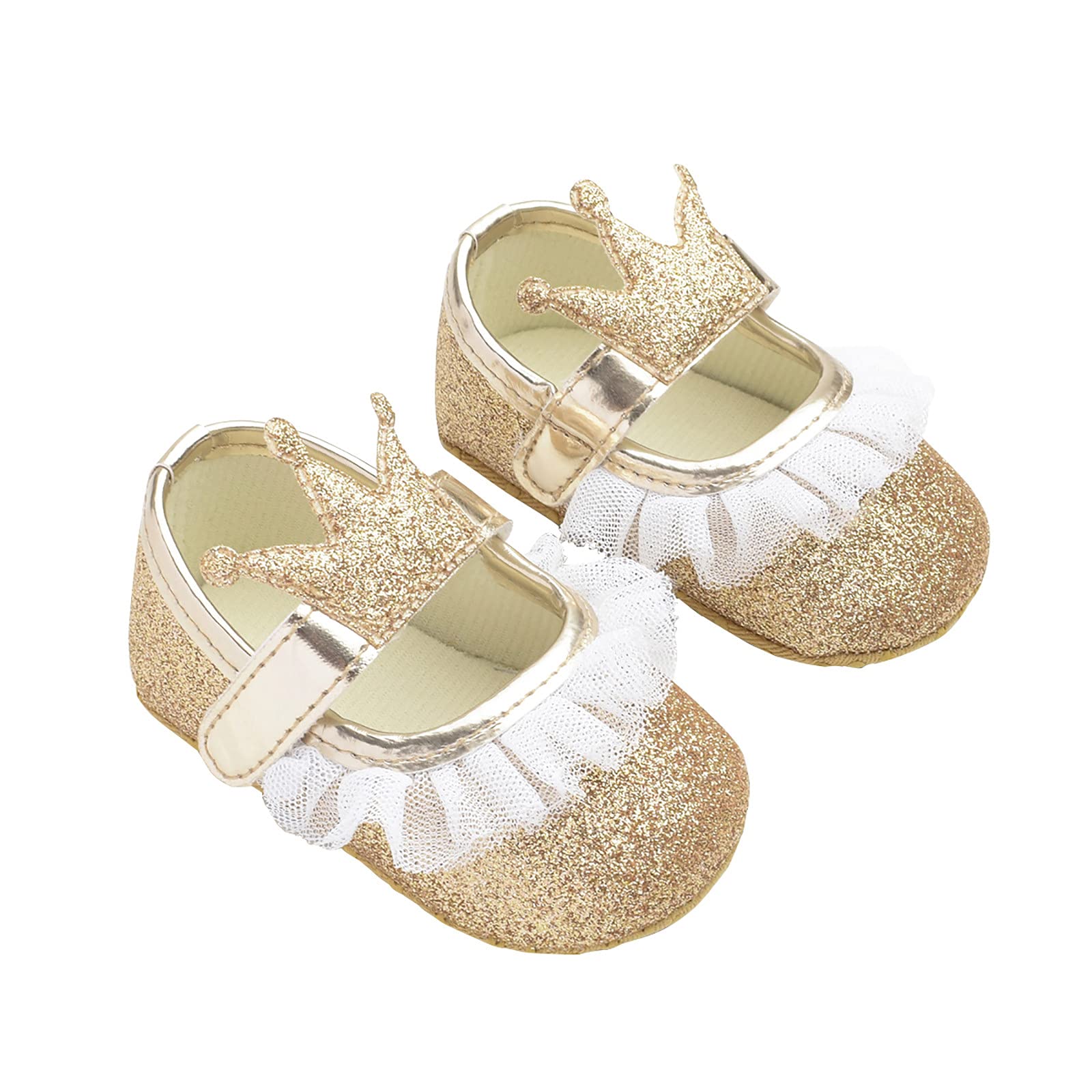 Kelon Baby Girls Dress Shoes - Soft Princess Toddler Shoes for Parties & Play