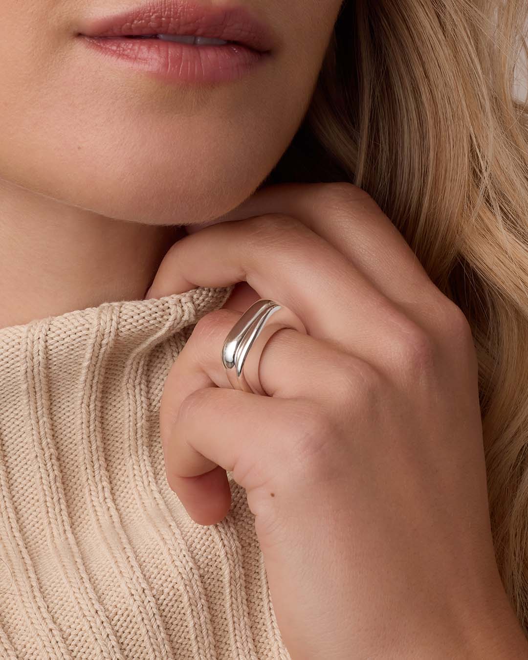 Charlie Ring Set - Elegant Sterling Silver Stackable Rings for Women | Perfect for Everyday Wear, Gifts & Special Occasions