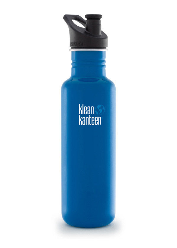 **Klean Kanteen Classic 27oz (800mL) Stainless Steel Water Bottle - Leakproof, BPA-Free, Eco-Friendly for Hiking, Gym & Everyday Use**