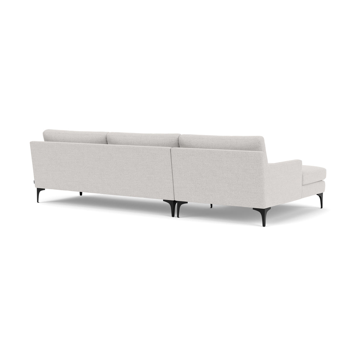 Astha Fabric Left Chaise Sofa - Modern L-Shaped Sectional Couch with Reversible Design for Living Room, Lounge & Home Theater Comfort
