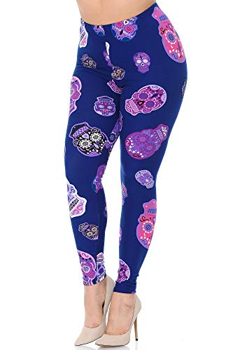 Violet Sugar Skulls