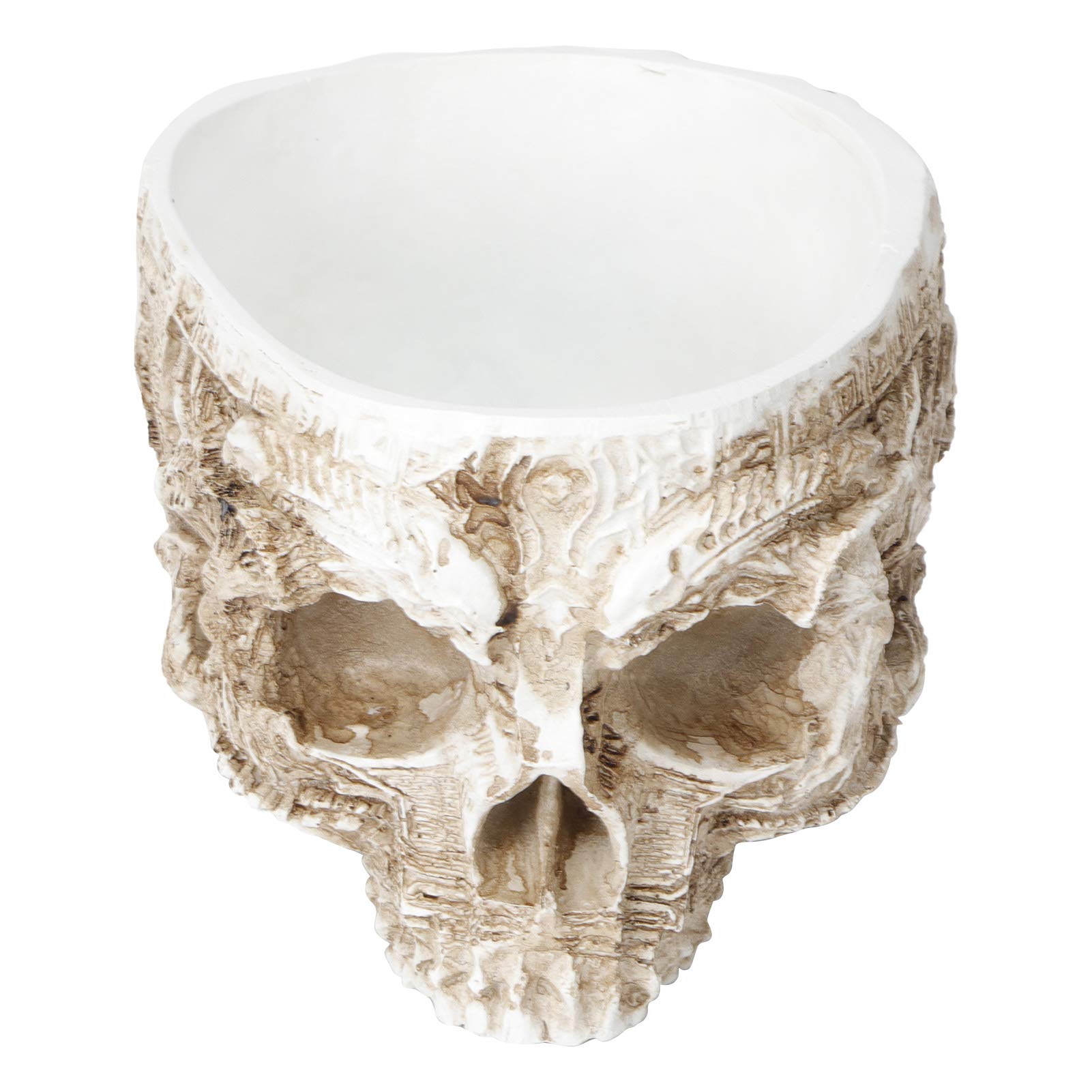 Entatial Skull-Shaped Flower Pot - Eco-Friendly Unique Design for Indoor & Outdoor Plants - Perfect for Bars, Balconies, Gardens, Hotels, and Home Decor