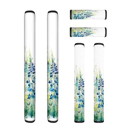 Blue Green Floral