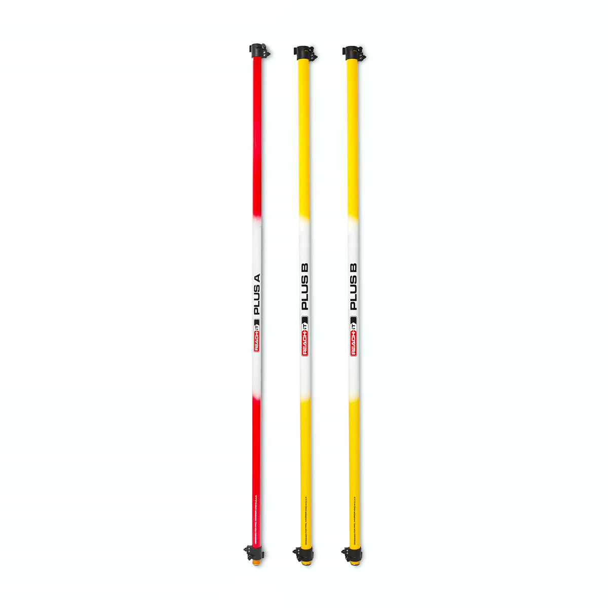 PLUS A & PLUS B Water Fed Pole Extensions for Window Cleaning - Professional Telescopic Pole for High Reach Exterior Cleaning