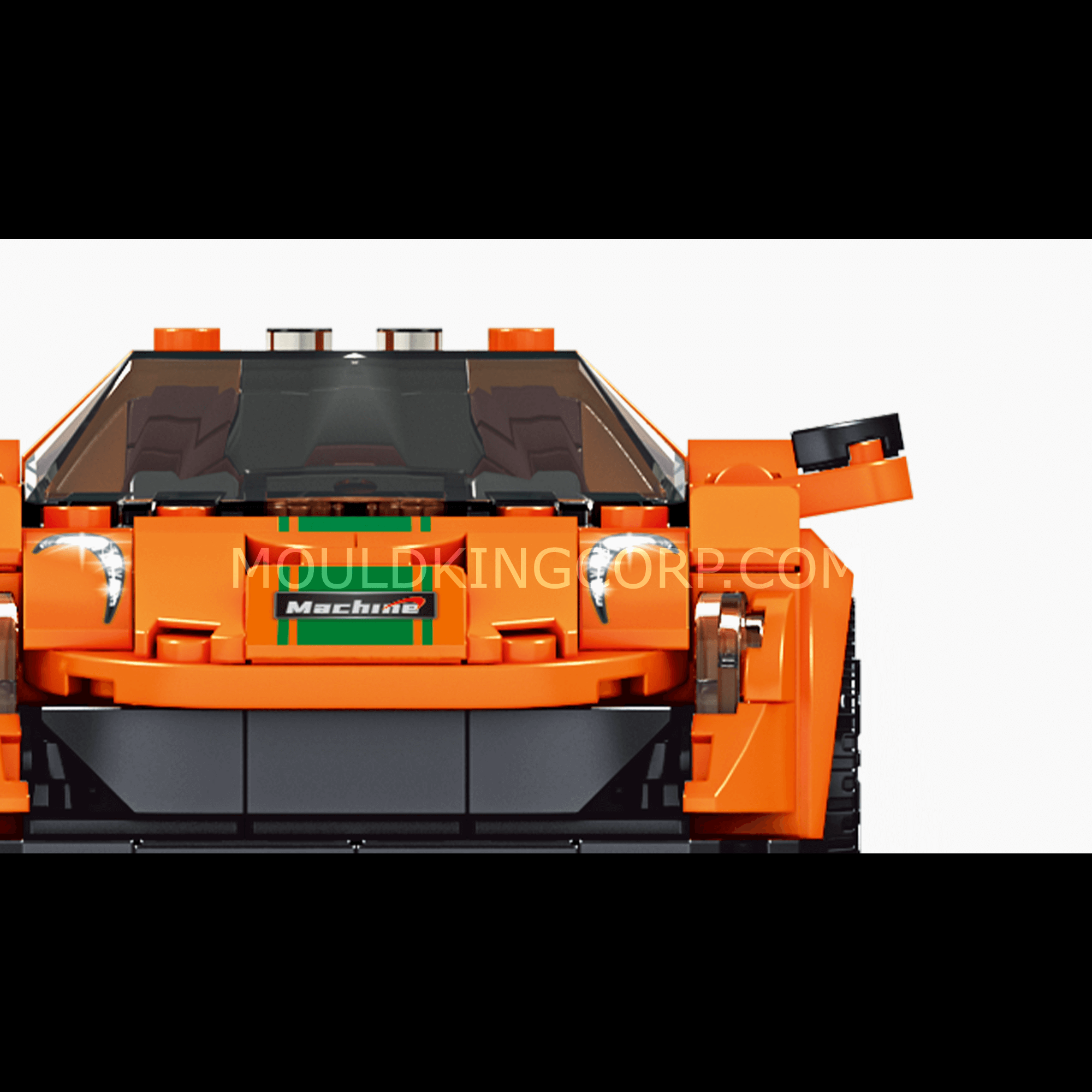 Mould King 27004 The Mini P1 Sports Car Building Set - 306 PCS STEM Toy for Kids & Adults | Creative DIY Model Car Kit for Home Decoration, Gift Ideas & Collector's Display