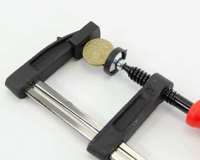 Kids at Work Bar Clamp - Adjustable Woodworking Clamp for Children's DIY Projects, Safe & Easy-to-Use Tool for Young Builders - Perfect for School Projects, Wood Crafts, and Home Workshop Activities