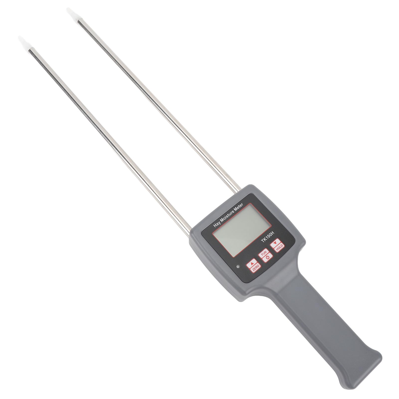 Digital Hay Moisture Meter with Probe - Portable Handheld Hay Humidity Tester for Cereal Straw, Bran, Forage Grass - Perfect for Alfalfa, Leymus Chinensis & Farm Feed Storage (Ideal for Agriculture, Livestock Farming & Hay Baling)