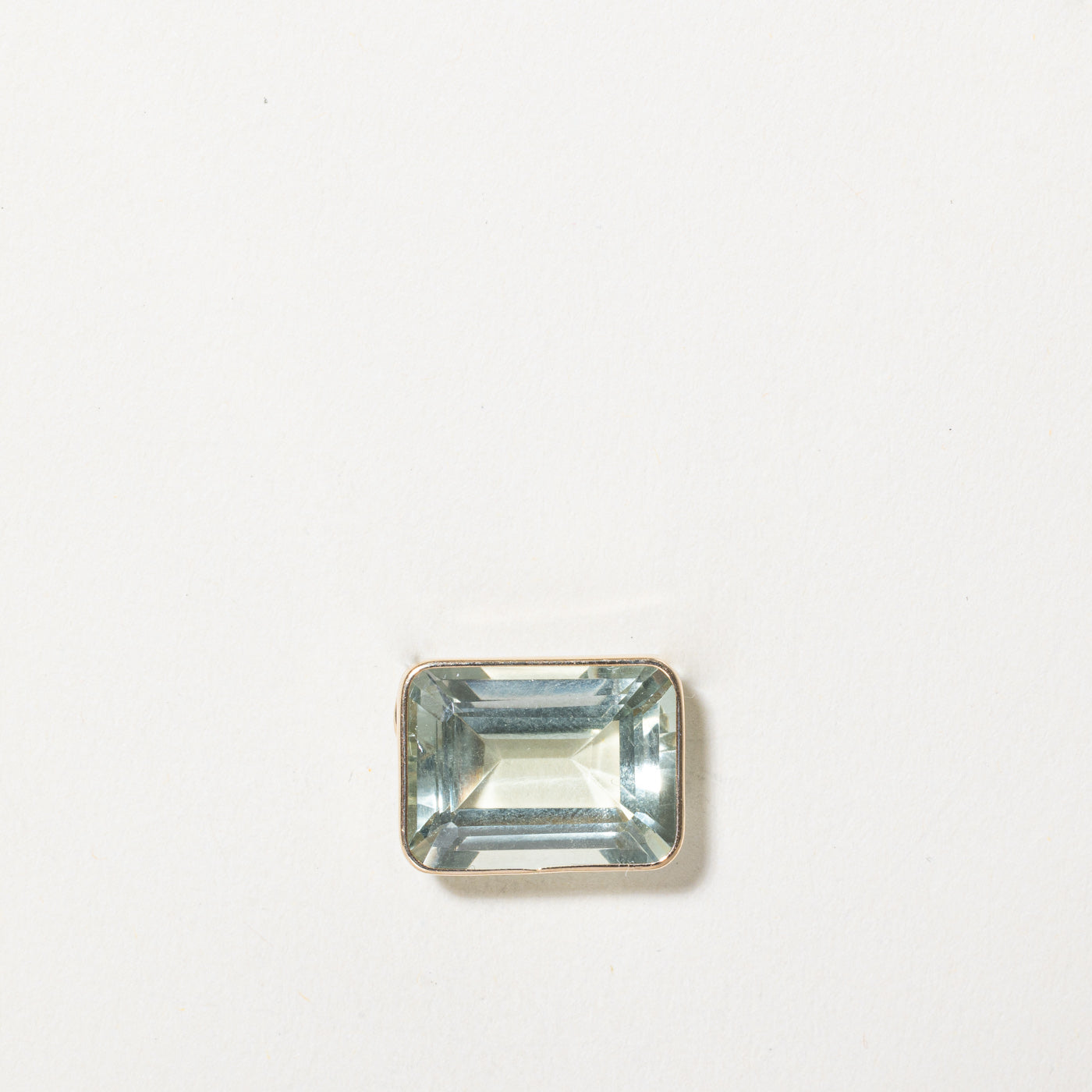 10.60ct Prasiolite Pendant Necklace - Natural Green Quartz Jewelry for Women - Perfect for Everyday Wear, Gift Giving & Special Occasions