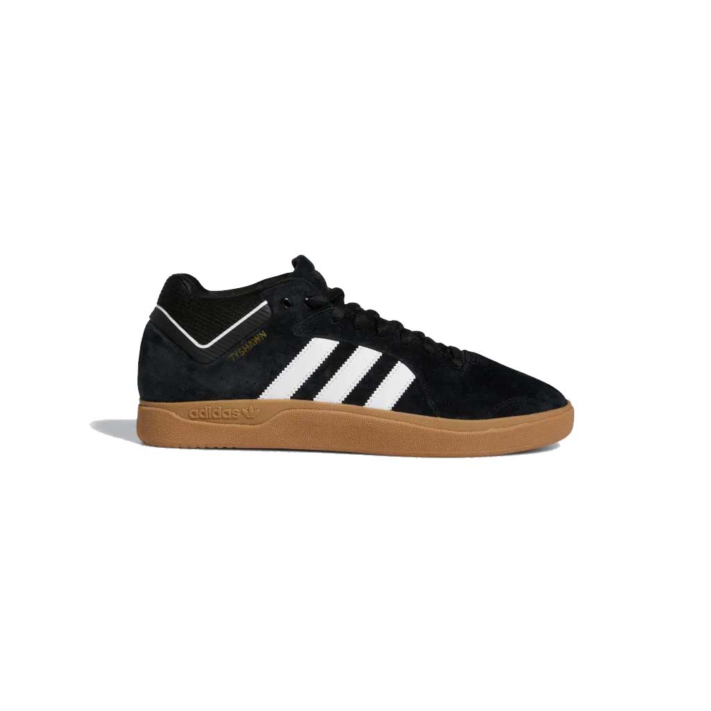 Adidas Tyshawn Sneakers - Core Black/Cloud White/Gold Metallic - Men's Running Shoes for Gym, Workout & Casual Wear