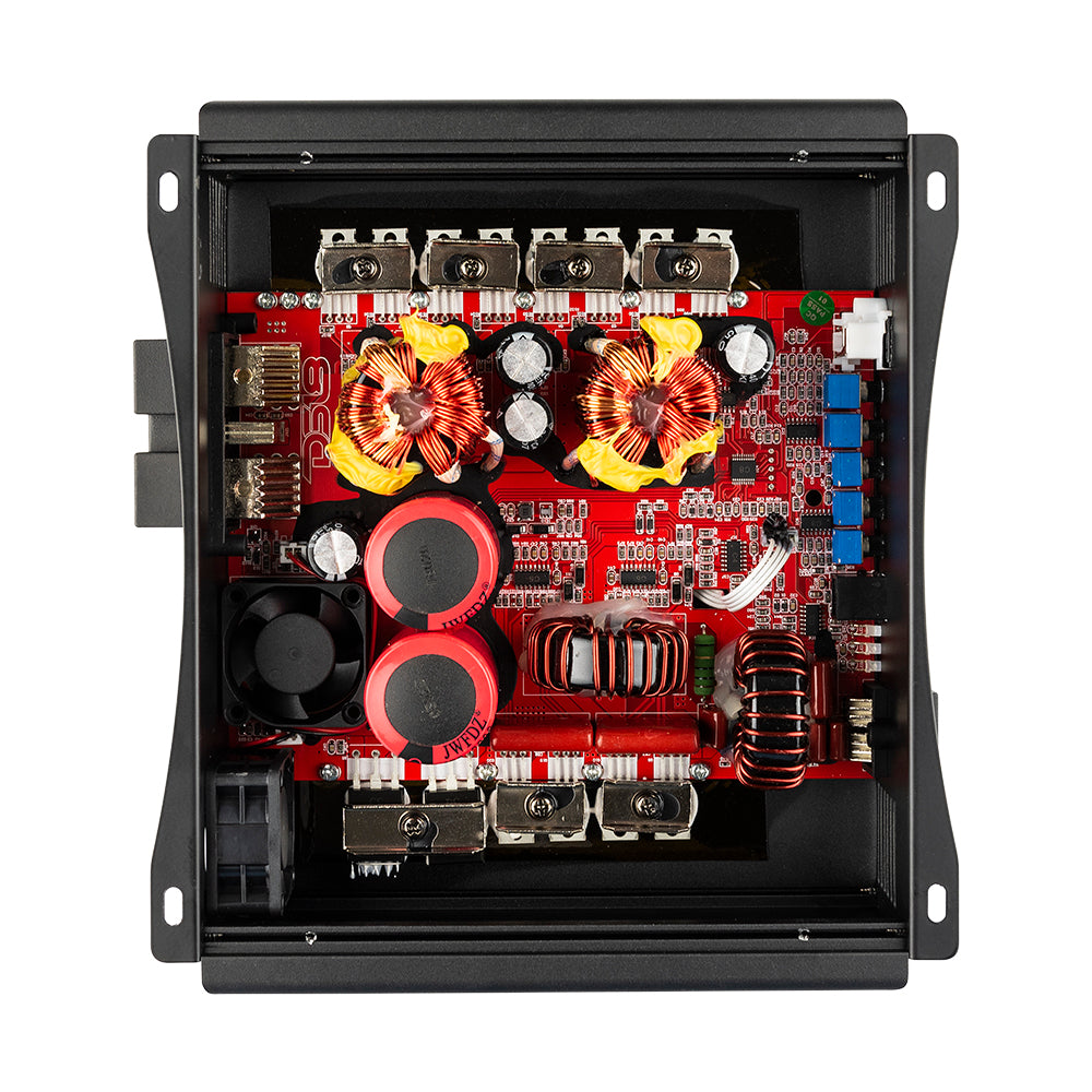 PRO 1 Channel Full Range Class D Amplifier 3000 Watts RMS @ 1 Ohm - High Power Car Audio Amp for Subwoofers & Speakers | Perfect for Car Stereo Systems & Home Theater Setups
