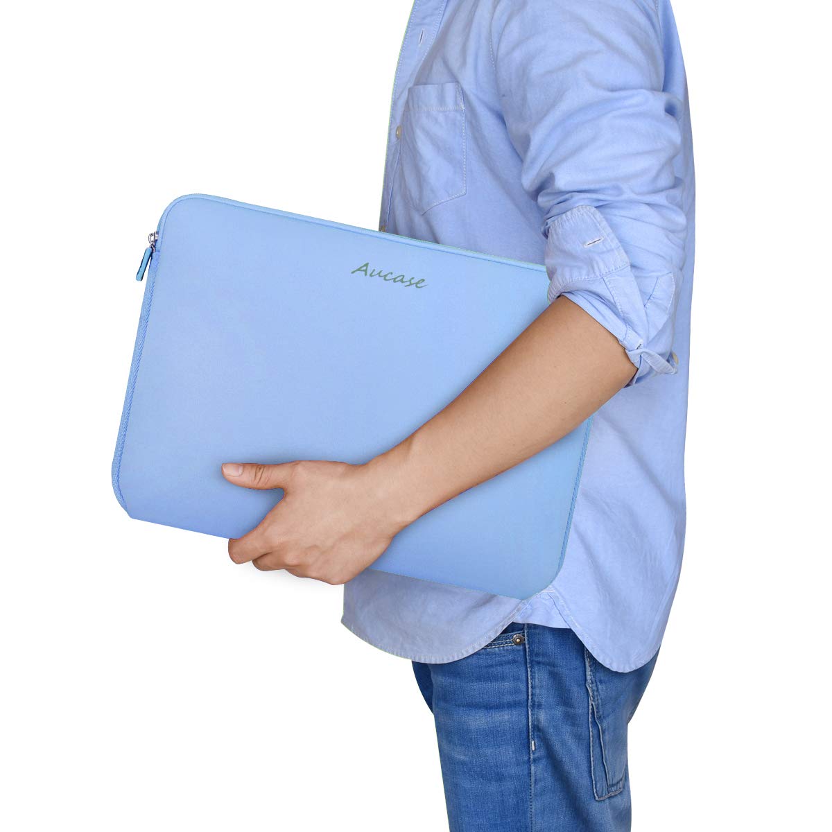 15.6-16 Inch Laptop Sleeve for MacBook Pro 15/16, Surface Laptop 15, Acer Asus Dell Lenovo HP Chromebook - Waterproof Neoprene Protective Case for Men & Women - Perfect for Office, School, Travel and Commuting