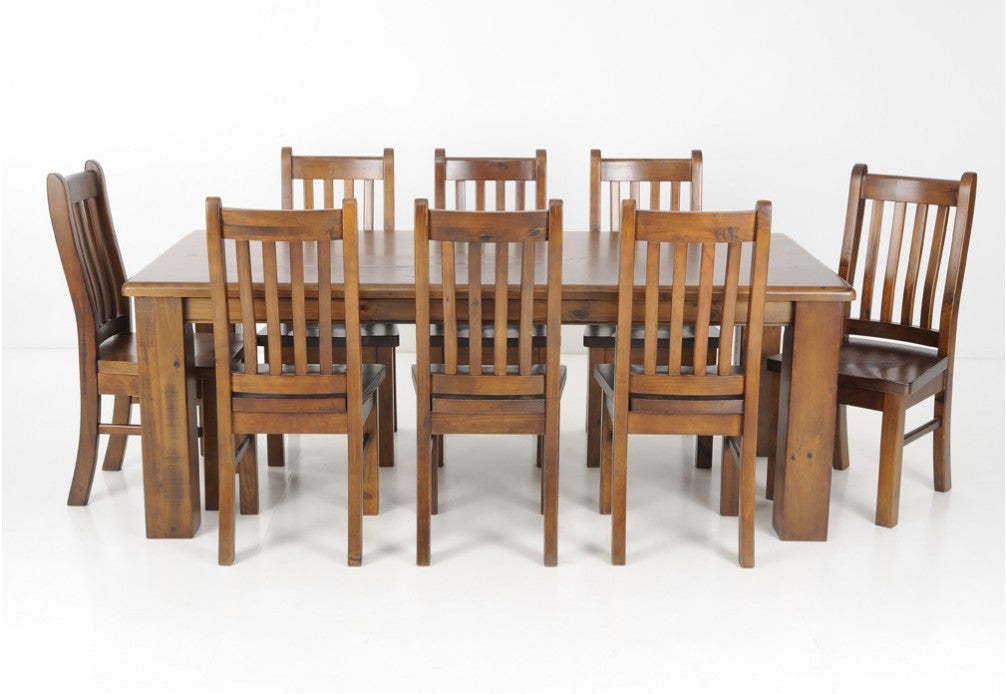 Felton Dining Suite Set - Elegant 6-Piece Dining Table and Chairs for Home & Restaurant - Perfect for Family Gatherings & Dinner Parties