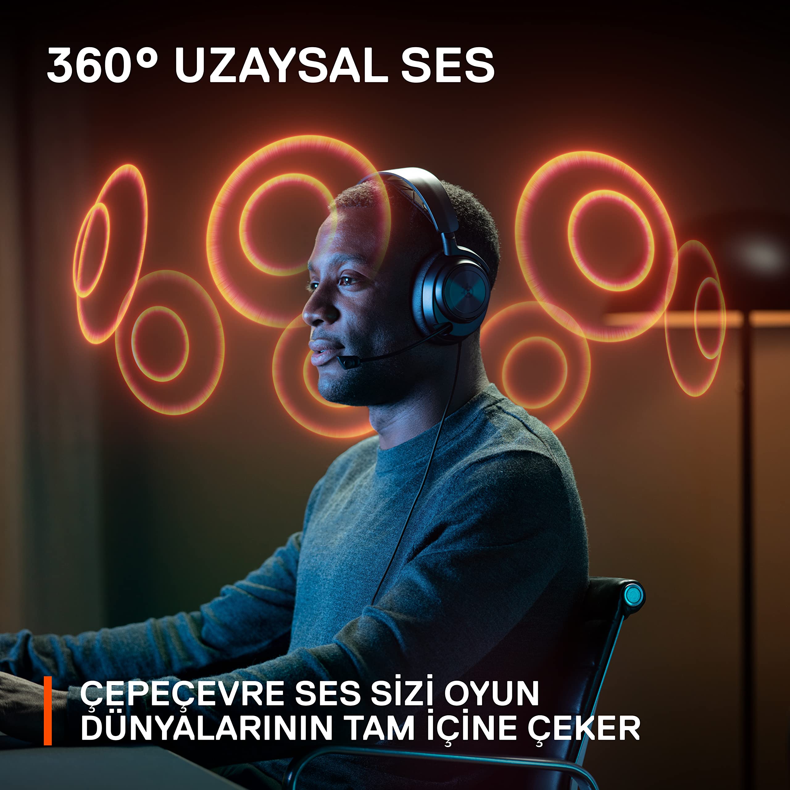 SteelSeries Arctis Nova Pro Multi-System Gaming Headset with Hi-Fi Drivers, Hi-Res Audio & 360° Spatial Sound | GameDAC Gen 2 | ESS Sabre Quad-DAC | Retractable Mic | for PC, PS5, PS4, Nintendo Switch | Perfect for Competitive Gaming & Immersive Entertainment