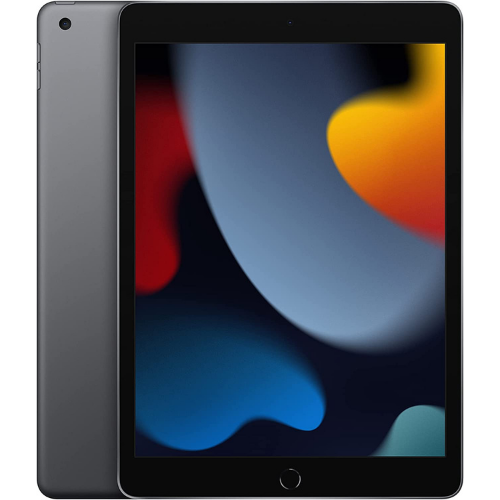 Apple iPad 9th Generation (2021) 10.2-inch Retina Display, 64GB Storage, Wi-Fi, Space Gray - Perfect for Work, Study & Entertainment