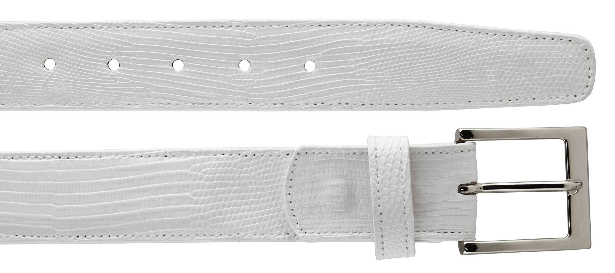 Belvedere Genuine Lizard Leather Belts for Men - 7 Color Options - Premium Dress & Casual Belts for Business & Everyday Wear