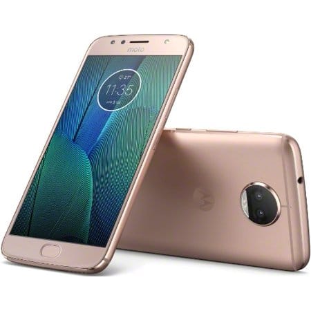 Unlocked Motorola Moto G5S Plus 64GB Smartphone - Blush Gold Color | CDMA GSM Compatible | Perfect for Travel, Business & Everyday Use