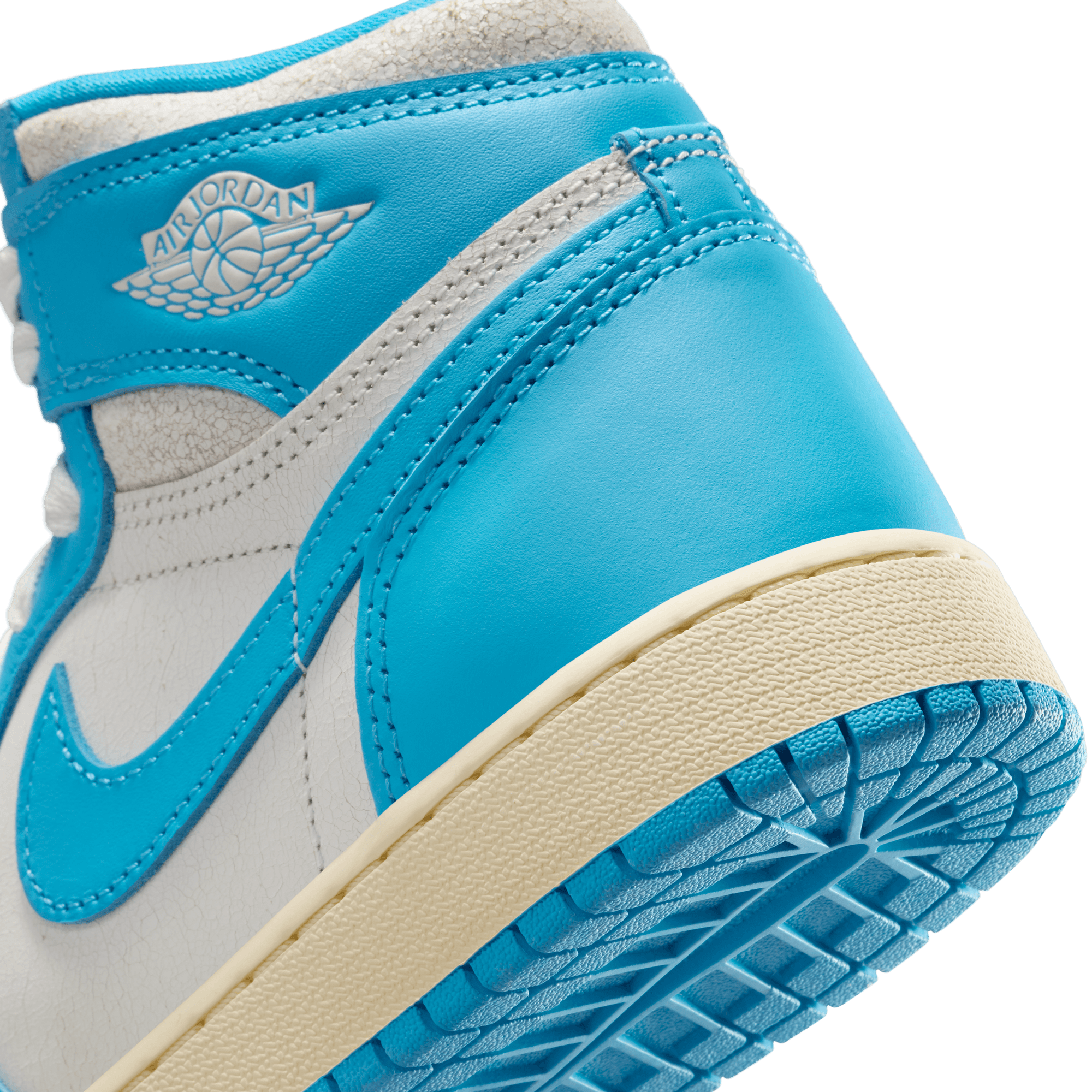 AIR JORDAN 1 RETRO HIGH OG (GS) UNC REIMAGINED - Authentic Nike Basketball Shoes for Women & Kids - Perfect for Streetwear, Sneaker Collection & Basketball Games