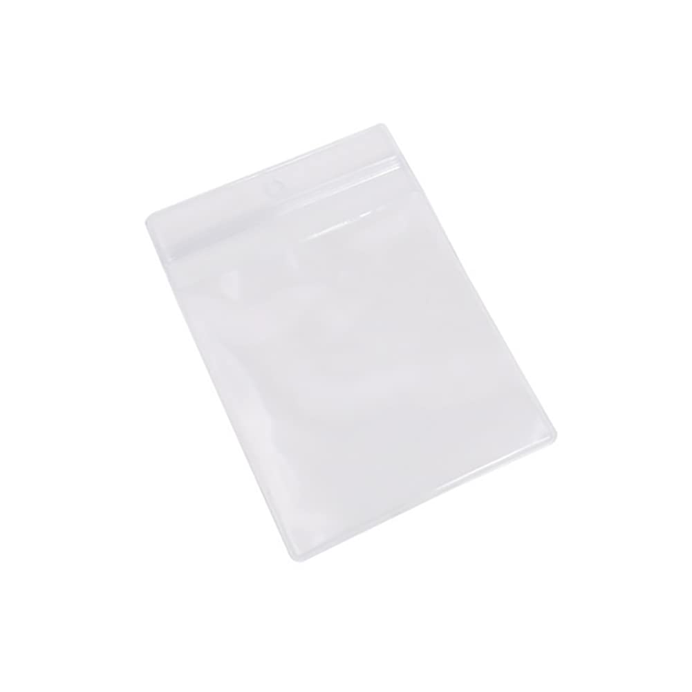HOMU Clear Jewelry Organizer Book - Transparent Jewelry Storage Album for Earrings, Rings, Necklaces & Bracelets - 60 Seal Bags for Travel, Home & Retail Display