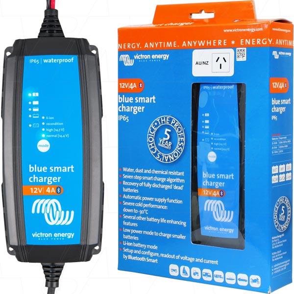 Blue Smart IP65 Waterproof Battery Charger - Perfect for Marine, RV, and Outdoor Power Equipment